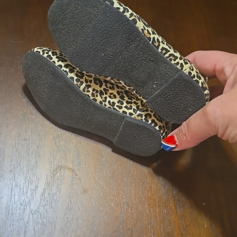 Toddler Girls Cheetah Ballet Shoe Size‎ 7